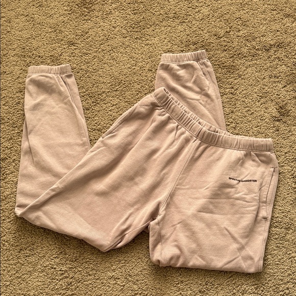 Spiritual Gangster Pink Sweatpants Athletic Lounge Jogger - Picture 1 of 6